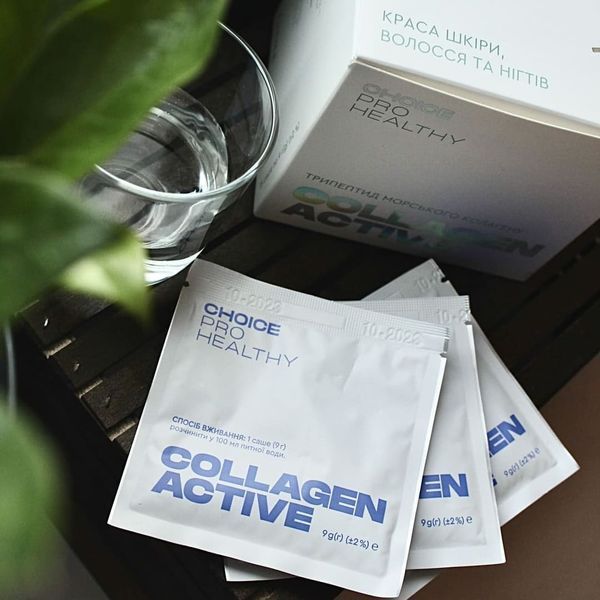 Морський гідролізований колаген &mdash; Collagen Active, Чойс (15 cаше) фото