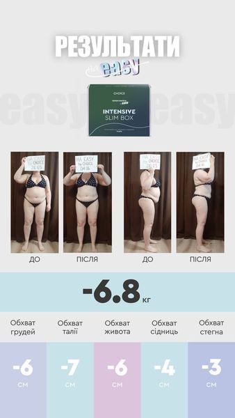 Intensive Slim Box &ndash; комплексний курс здорового схуднення (коктейлі, детокс, від набряків) фото