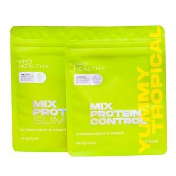 Mix Protein Tropical Slim + Control (сніданок та вечеря), по 5 порцій фото