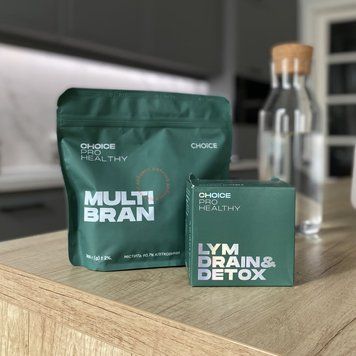 Multi Bran + Lym Drain Detox &mdash; лімфодренаж і підтримка кишківника, 30 днів фото