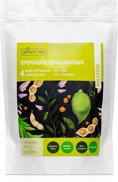 Пророщені зерна бобових: джерело рослинного білку, 150 г фото